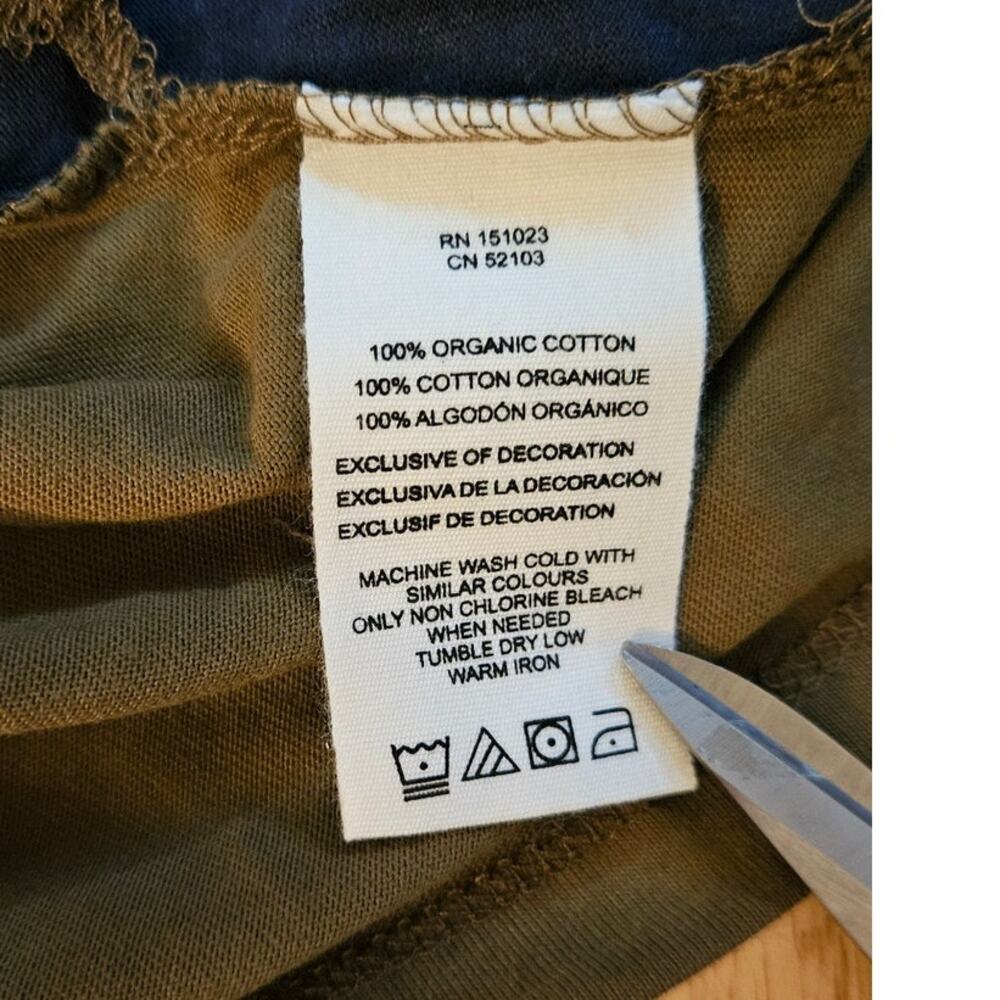Art & Eden Boy's Size 10‎ Long Sleeve Color Block Pocket Tee NWT - Picture 4 of 5